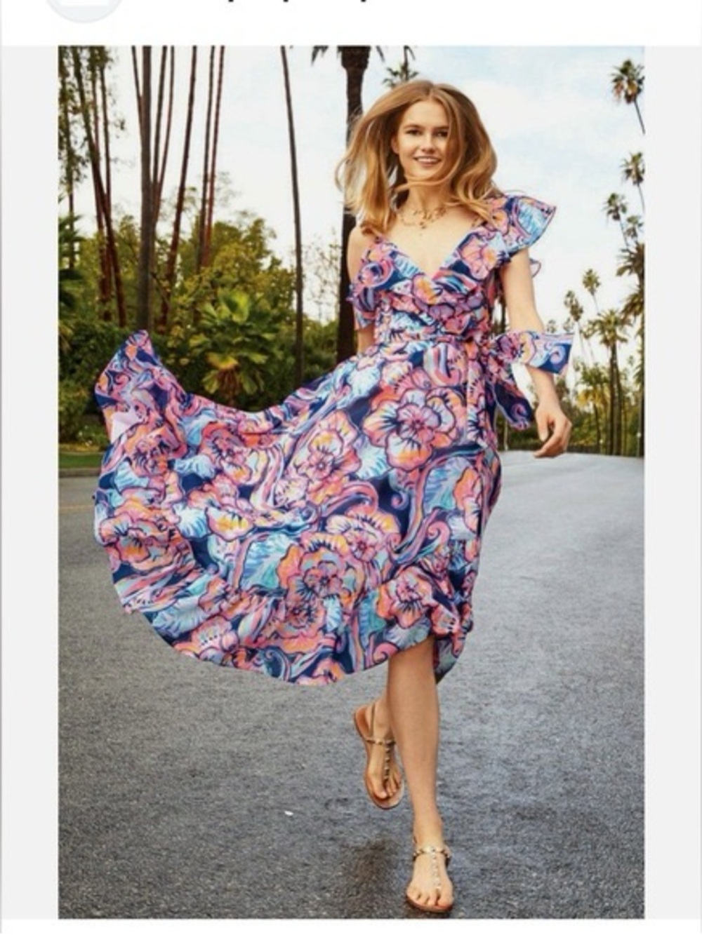 NWT Lilly Pulitzer Marianna Wrap Dress
